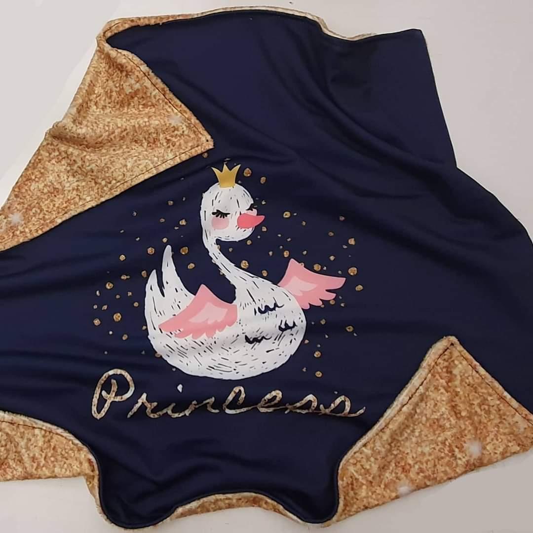 Childrens Blankie - Swan Princess